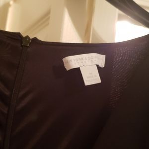 New York and Company Stretch Little Black Dress